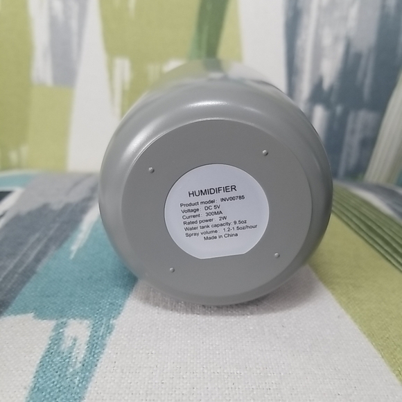 NIZONI Whisper Quiet Mini HUMIDIFIER - 2 Misting Modes - Up to 6 Hours Use - USB - Picture 8 of 11